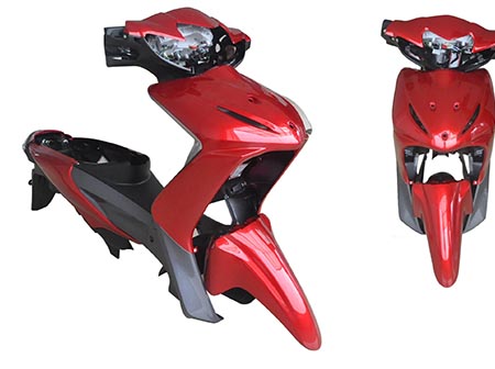 摩托后桥盖板模具 摩托后桥盖板模具