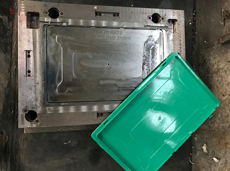 周转箱盖模具